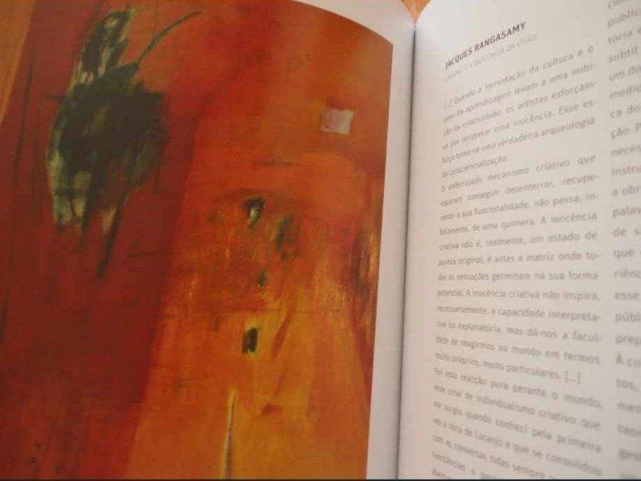 Livro de pintura de Francisco Laranjo