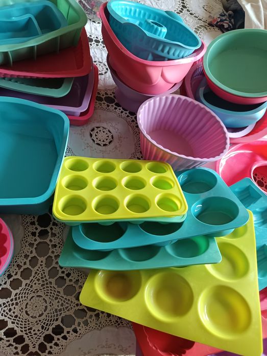 Moldes de silicone cozinha vários  pastelaria doce tamanhos e formas e