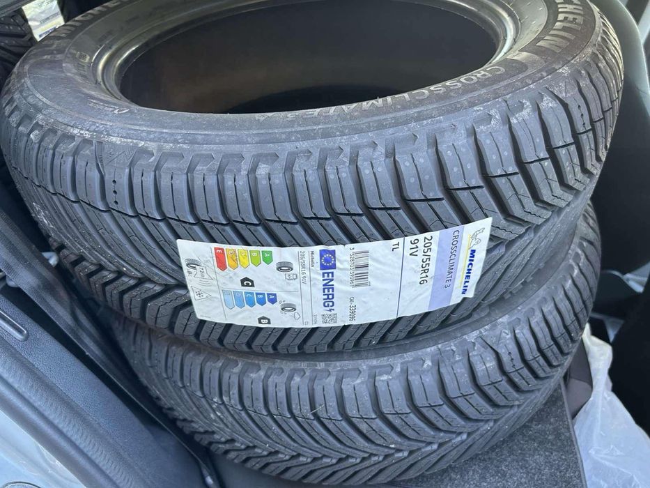 Нові всесезонні шини Michelin Crossclimate 3 205/55R16 91V рік 2025