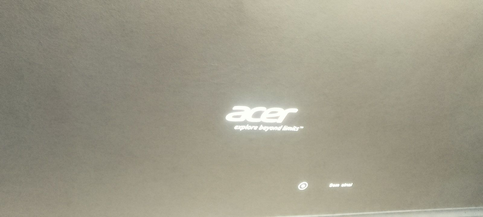 Projetor acer funcionando