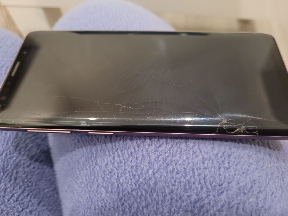 Samsung s9 a funcionar com defeito no vidro