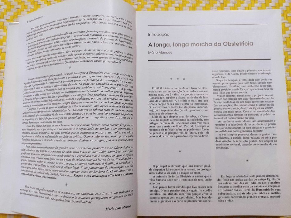 Curso de OBSTETRÍCIA 

Mário Luiz Mendes