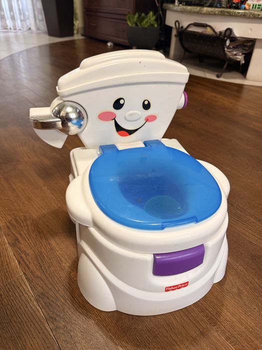 Музичний Горщик Fisher price, співаючий горшок, інтерактивний туалет