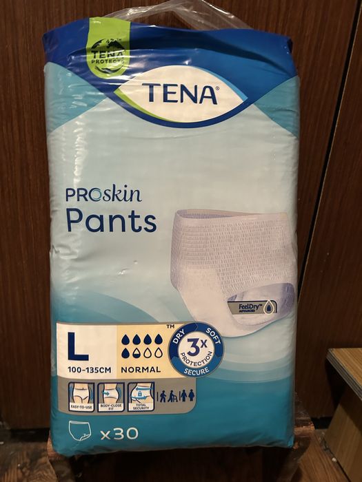 Pieluchomajtki Tena roz. L opakowanie 30 sztuk
