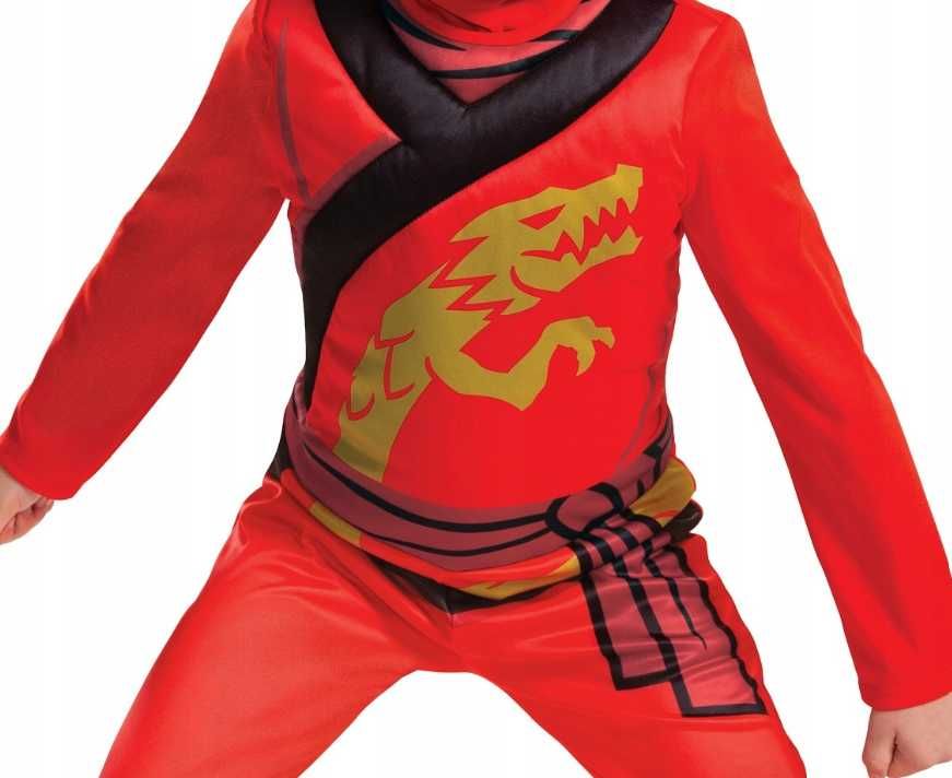 Strój dla Dzieci Kai Fancy Lego Ninjago Przebranie Karnawałowe 110-116