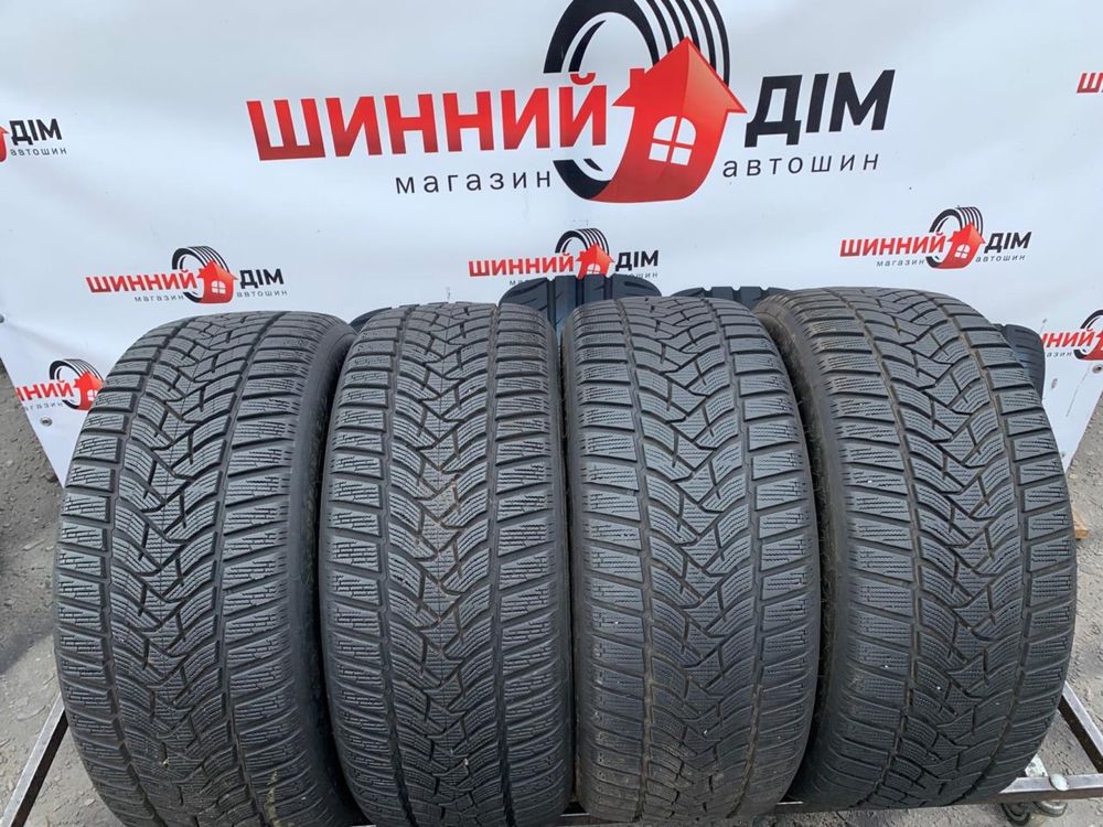 Шини 245/45 R18 пара Dunlop 7,5мм, зима, 2023р