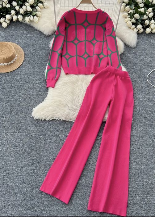 Костюм жіночий теплий брюки светр / костюм женский теплый штаны свитер