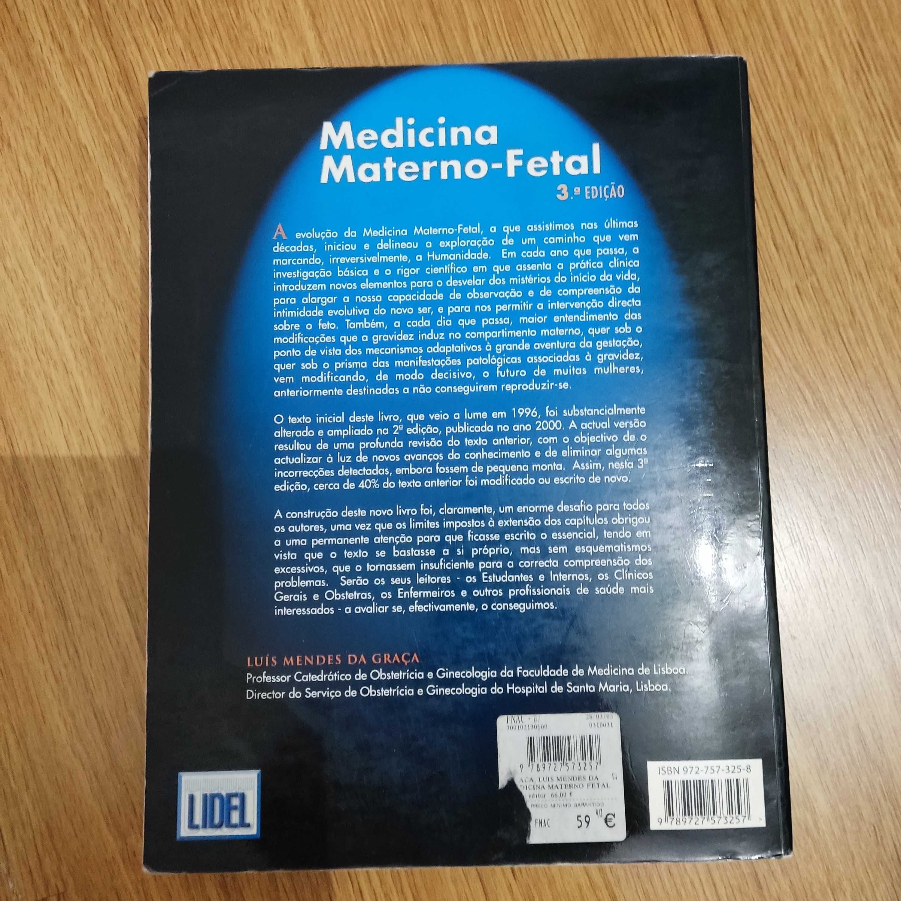 Medicina Materno Fetal 3a edição - Luís Mendes da Graça