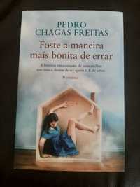 Livro: Foste a maneira mais bonita de errar, Pedro Chagas Freitas