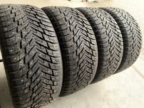 (4шт) 255/45R19 Nokian Hakkapeliitta 10 (9мм 2023рік) шип зимові шини