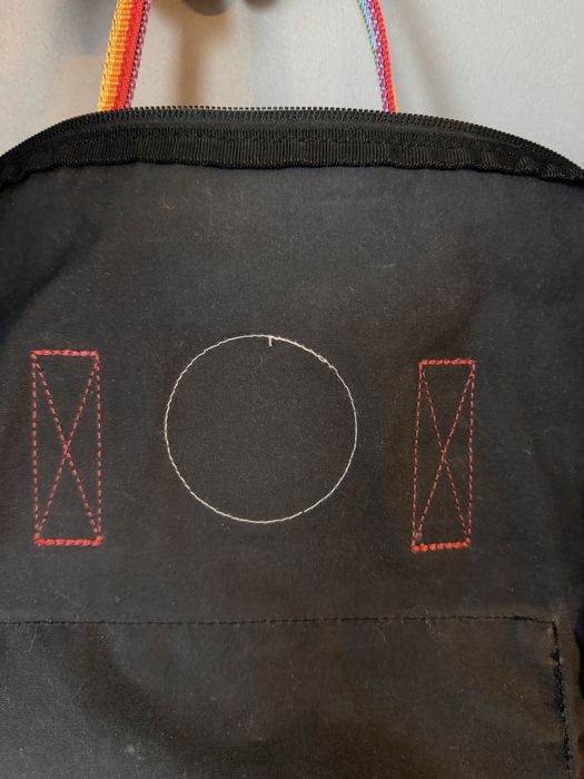 Plecak Kanken Rainbow - 550-907 Black- Rainbow Pattern