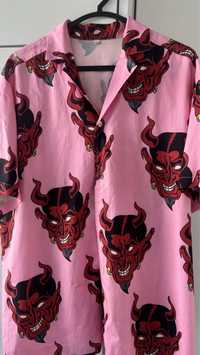 Camisa Oni/Devil japonês