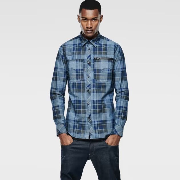 G-Star Raw Attacc Shirt шикарна сорочка з щільного коттону Оригінал!