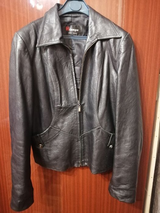 Пиджак   кожаный