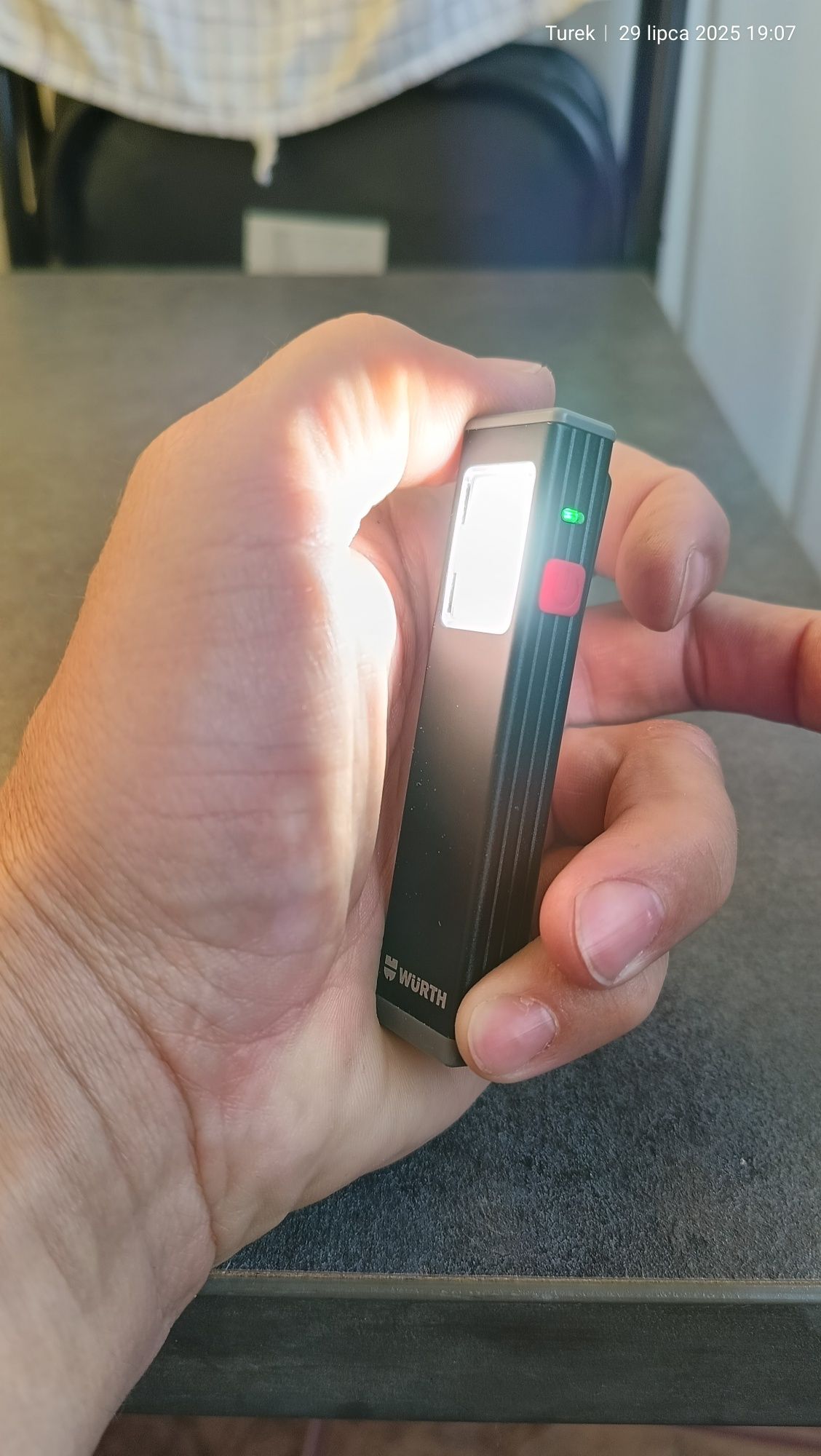 Würth Akumulatorowa lampa ręczna LED Mini WLH 0,5 Magnes