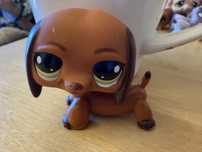 Littlest Pe Jamnik LPS Dachshund Brown #992 z 2006