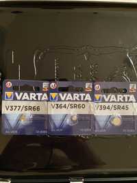 Батарейки VARTA SR45/60/66 в часы серебро