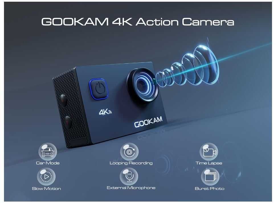 Kamera sportowa GOOKAM Go 2 4K Ultra HD