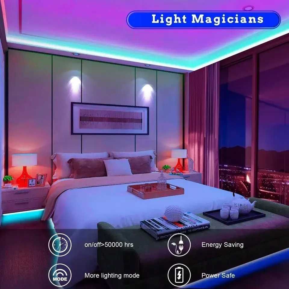 Світлодіодна RGB-стрічка 17 м