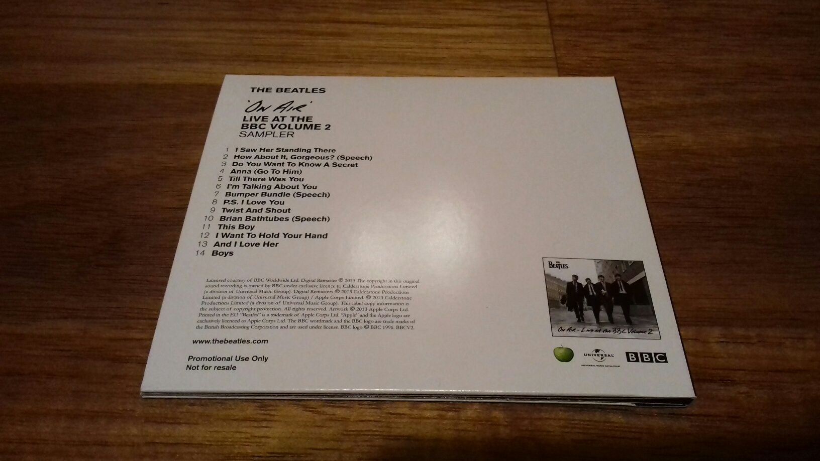 CD The Beatles On Air Vol. 2