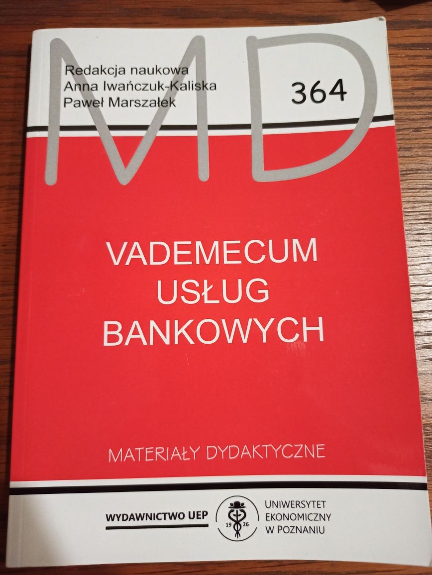 Vademecum Usług Bankowych Iwańczuk-Kaliska MD364 UEP