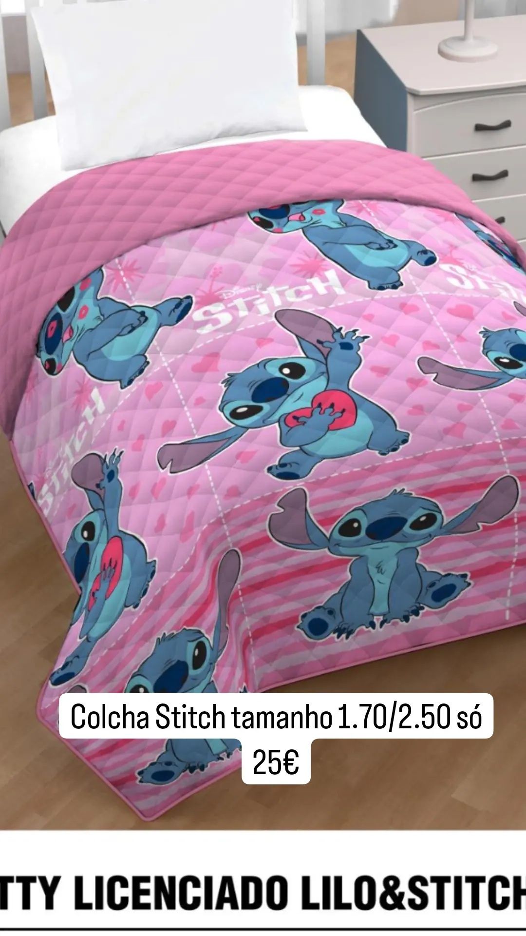 Colchas do stitch