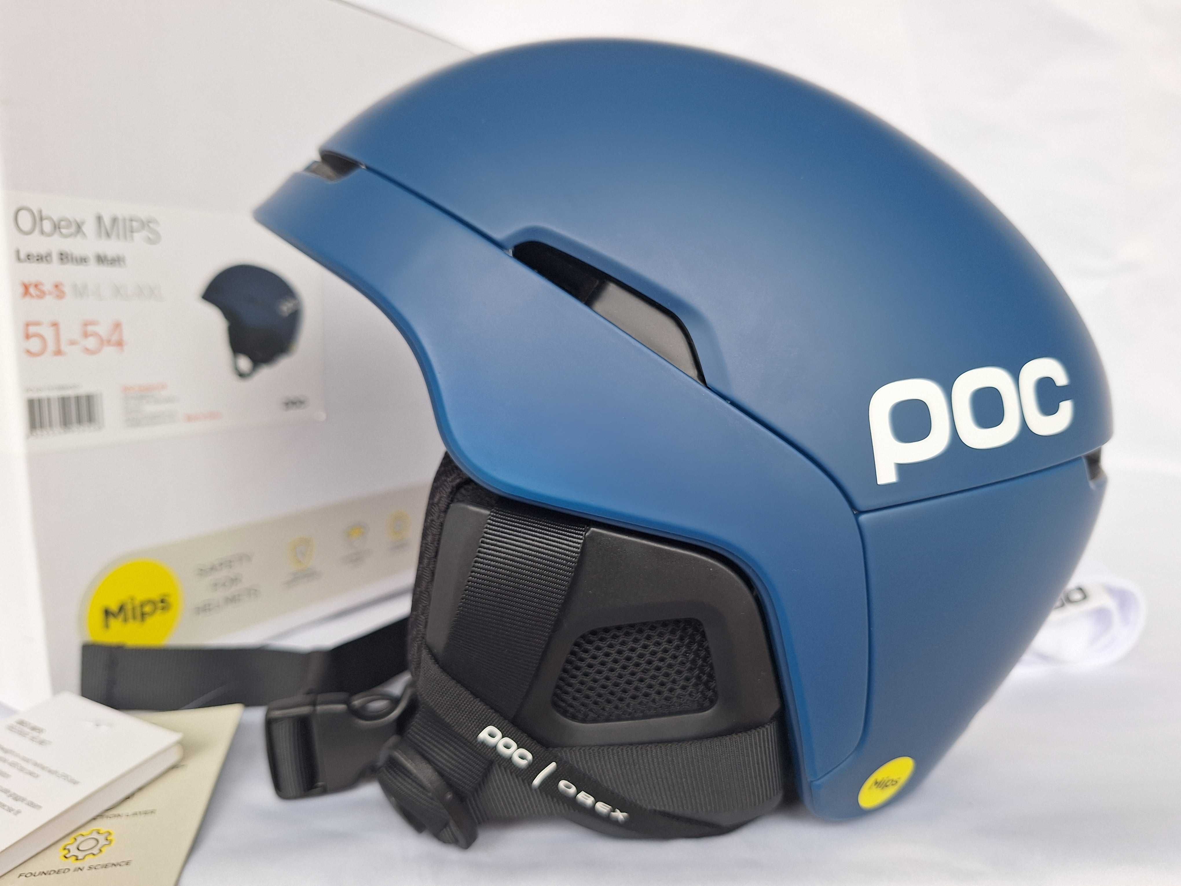 Kask narciarski POC Obex Mips Lead Blue XS/S 51-54cm