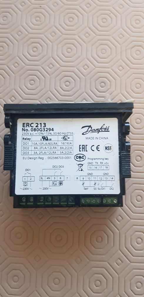 Controlador danfoss ERC213