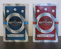 Używane Wiedźmin karty Gwint (Gwent) - zestaw czerwony i niebieski