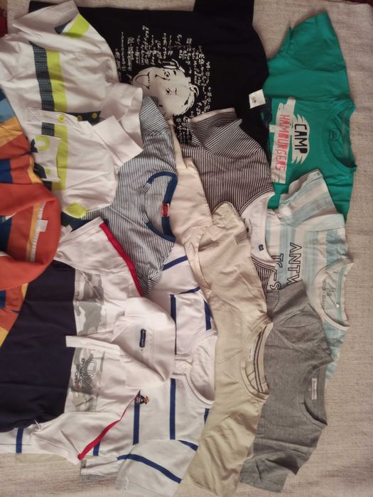 Ubrania letnie chłopięce rozmiar 140 tao in extenso primigi