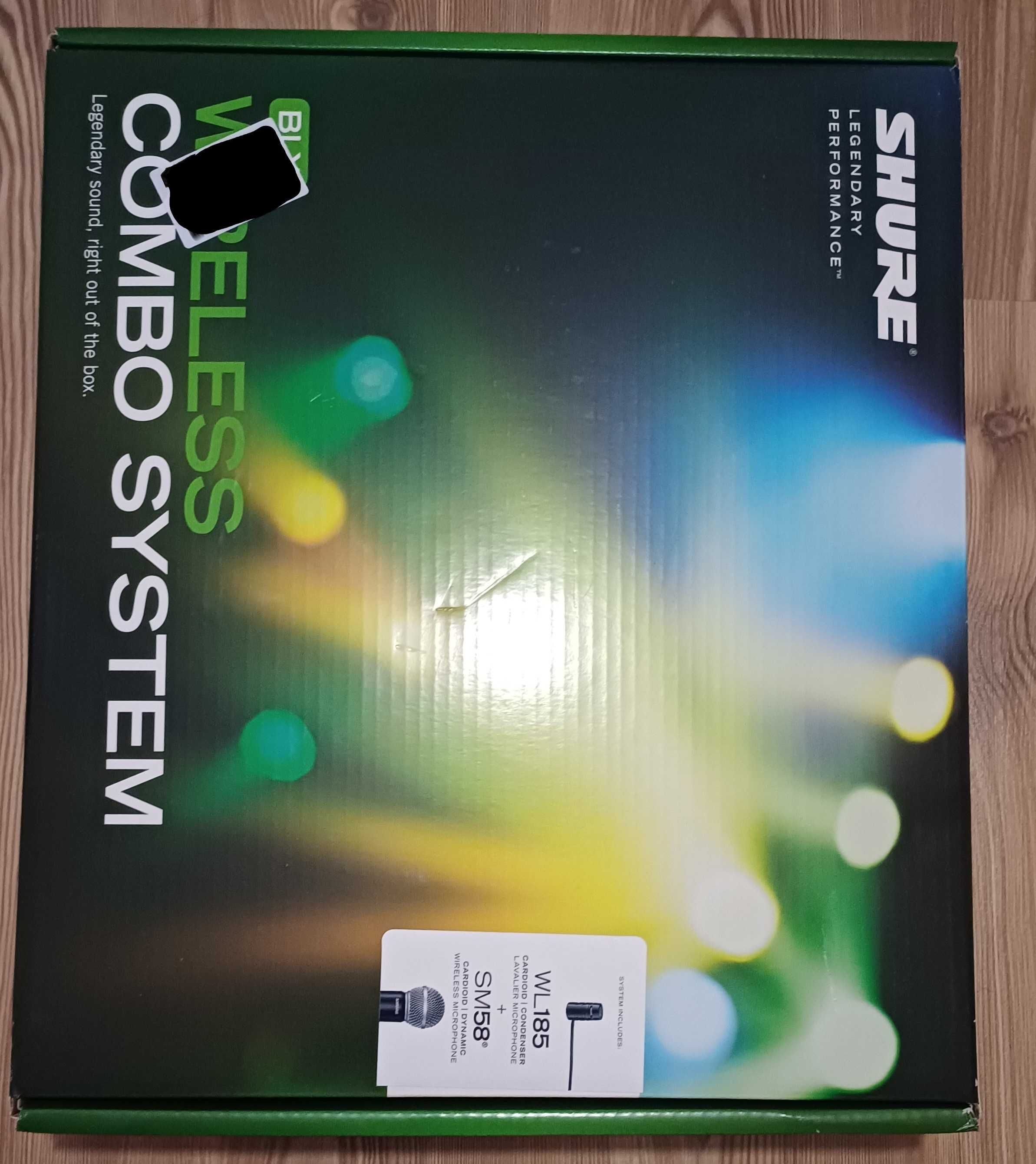 BLX1288E/W85-S8 - System bezprzewodowy - Mikrofon (SM58, WL185)