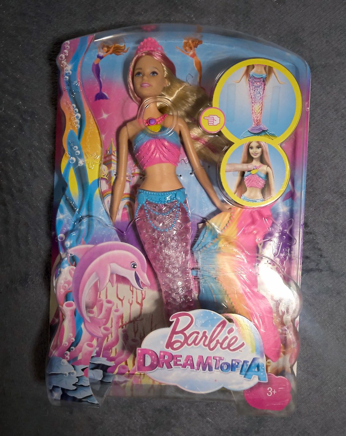 Lalka barbie dreamtopia syrena syrenka