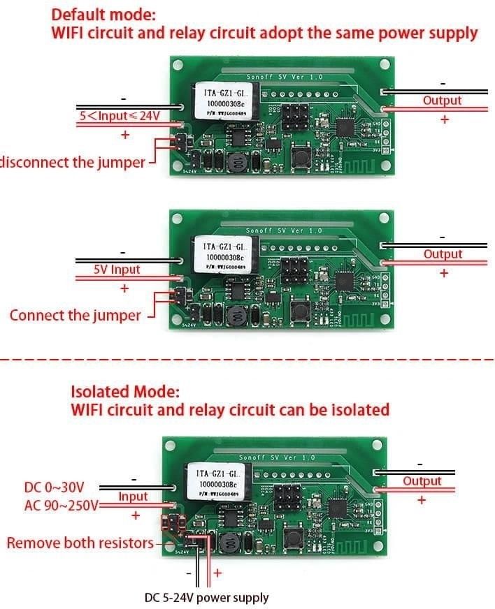 Sonoff SV - moduł Wifi - Smart Home