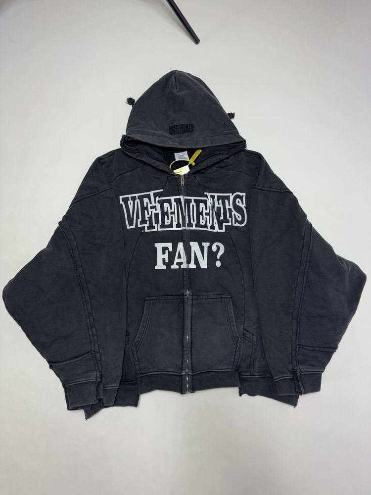 Зіп худі Vetements Fan? Yes, I Am S Zip up