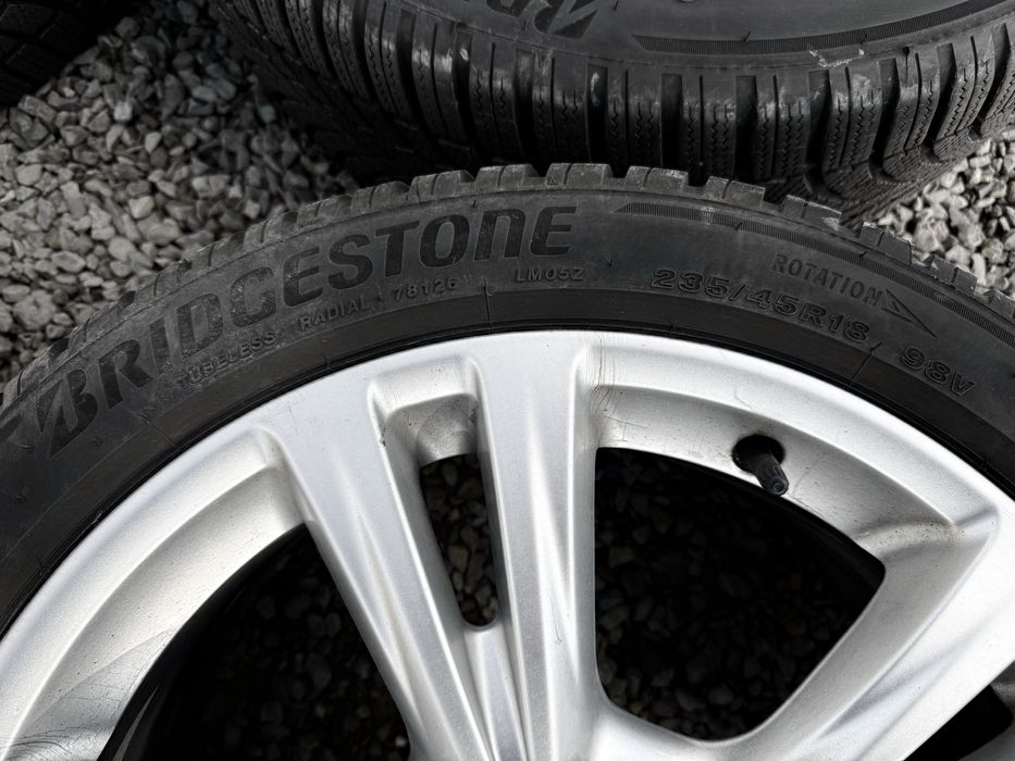 Z21*Zimówki ALU*Opel INSIGNIA"GSi" 235/45/18*DOT2024*5x115*Bridgestone