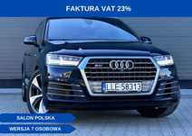 Audi SQ7 7 osobowy Salon Polska pełna dokumentacja bezwypadkowy FV23%