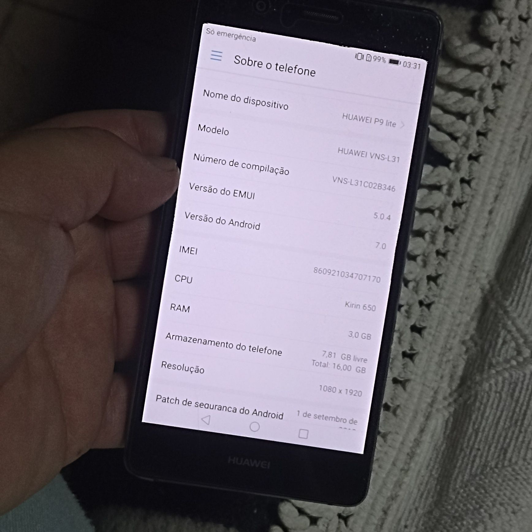Smartphone Huawei P9 lite da Vodafone