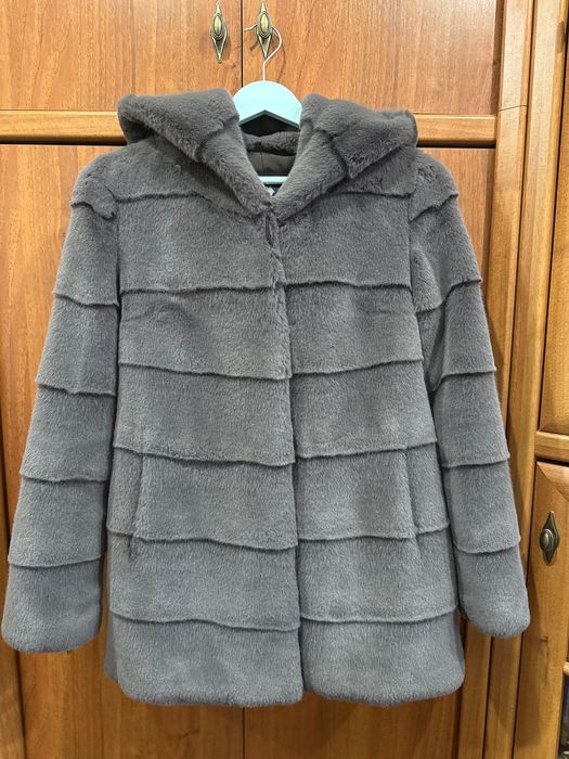 Шуба з еко хутра