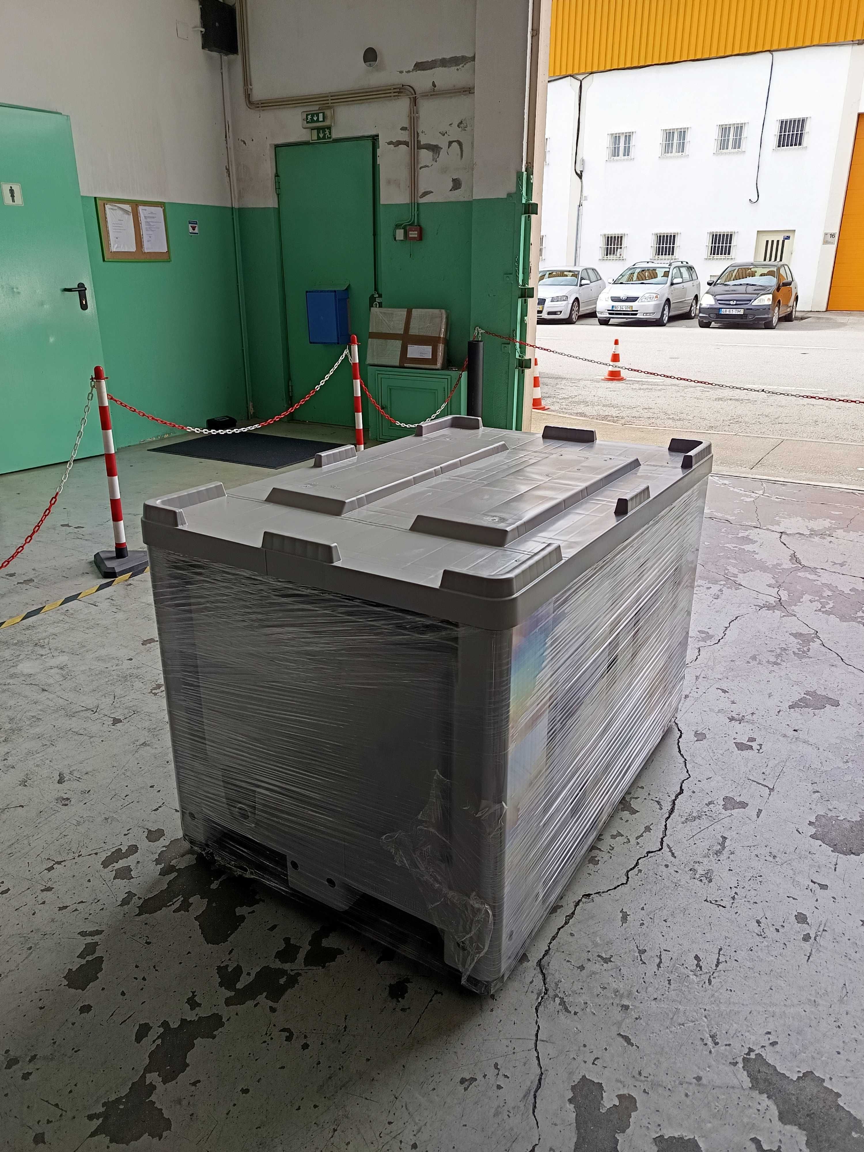 Caixa Palete com tampa (Palotes; Contentor palete)