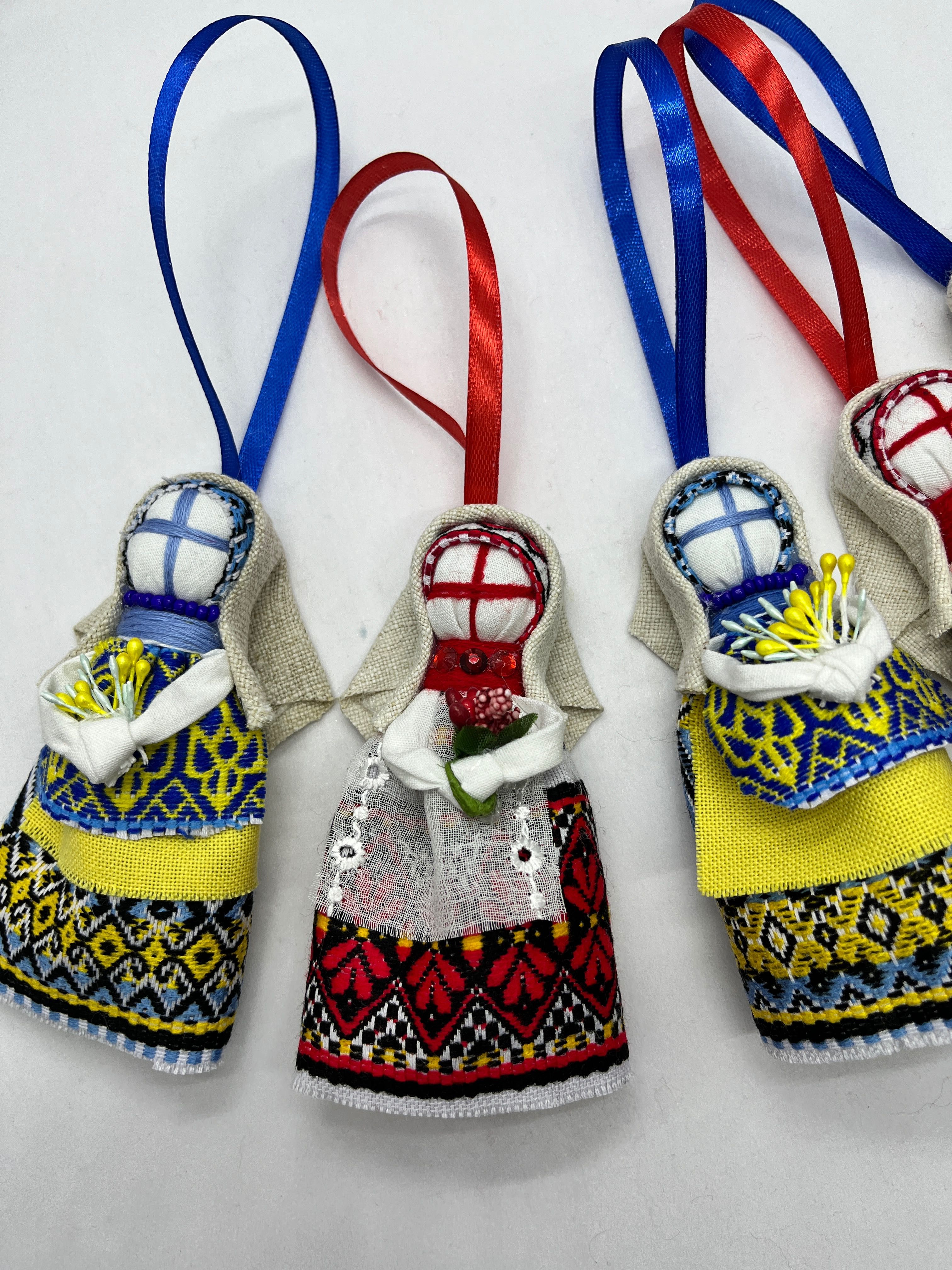 Лялька мотанка Підвіска Сувенір Оберіг 10 см
