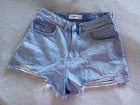 Spodenki jeansowe cyrkonie Cropp rom36/38