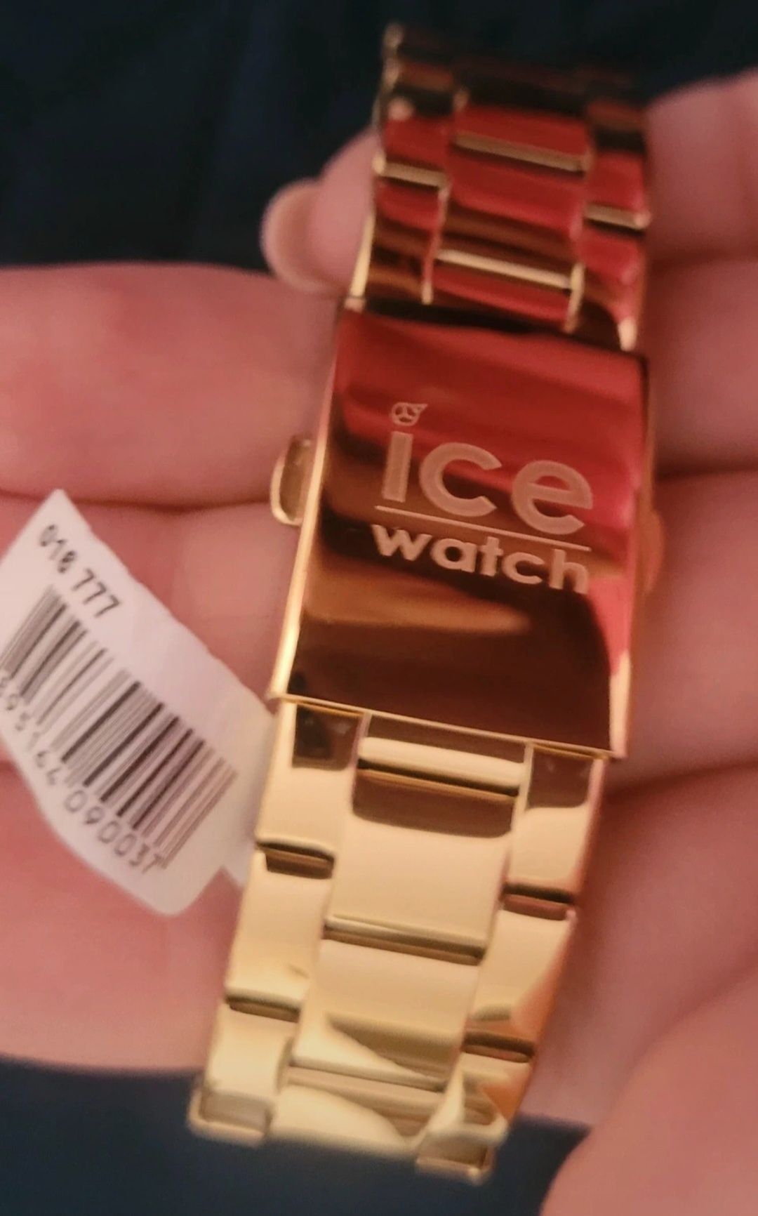 Nowy pozłacany zegarek Ice Watch