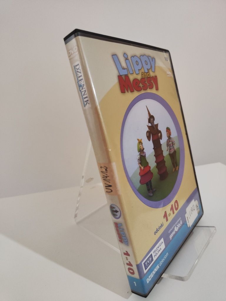 Lippy and Messy odcinki 1-10 - płyta DVD