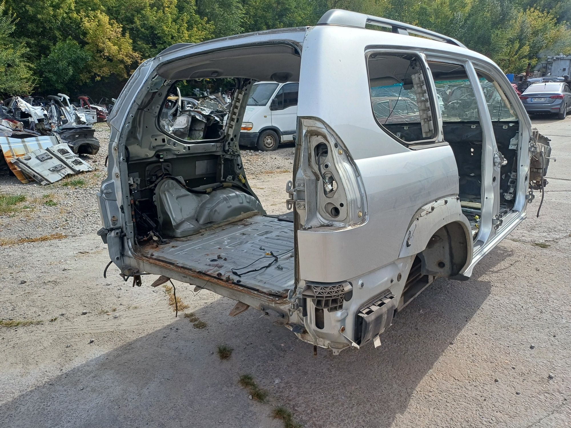 Toyota Prado 120 кузов кабина будка