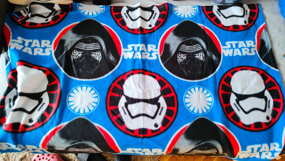 Koc polarowy dziecięcy star wars