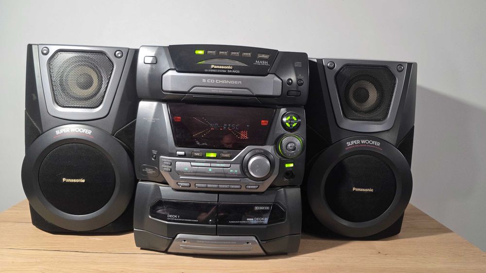 Retro wieża Panasonic