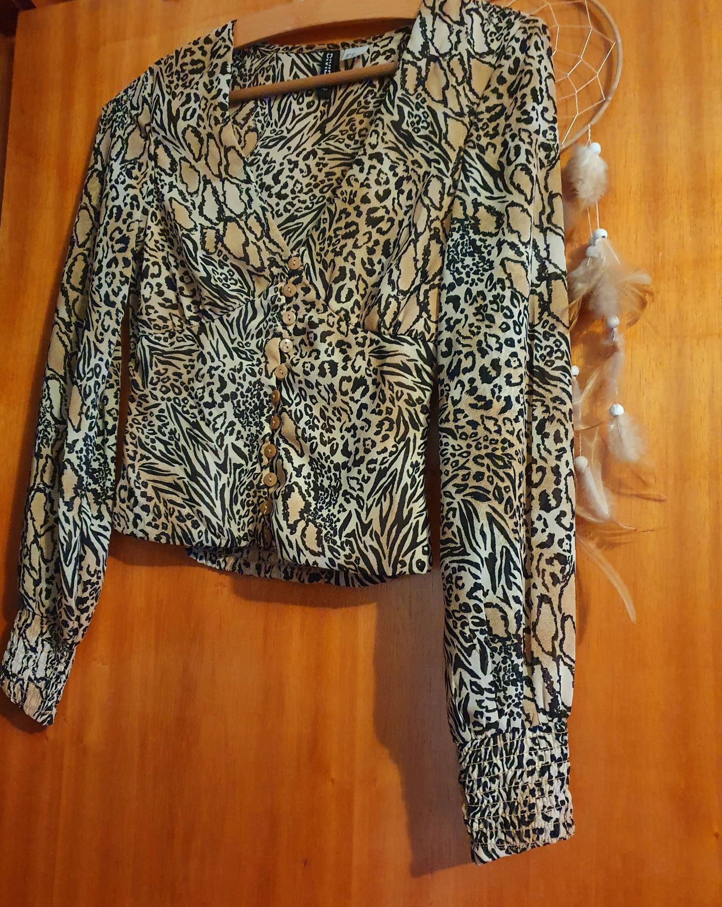 Blusa/top animal print