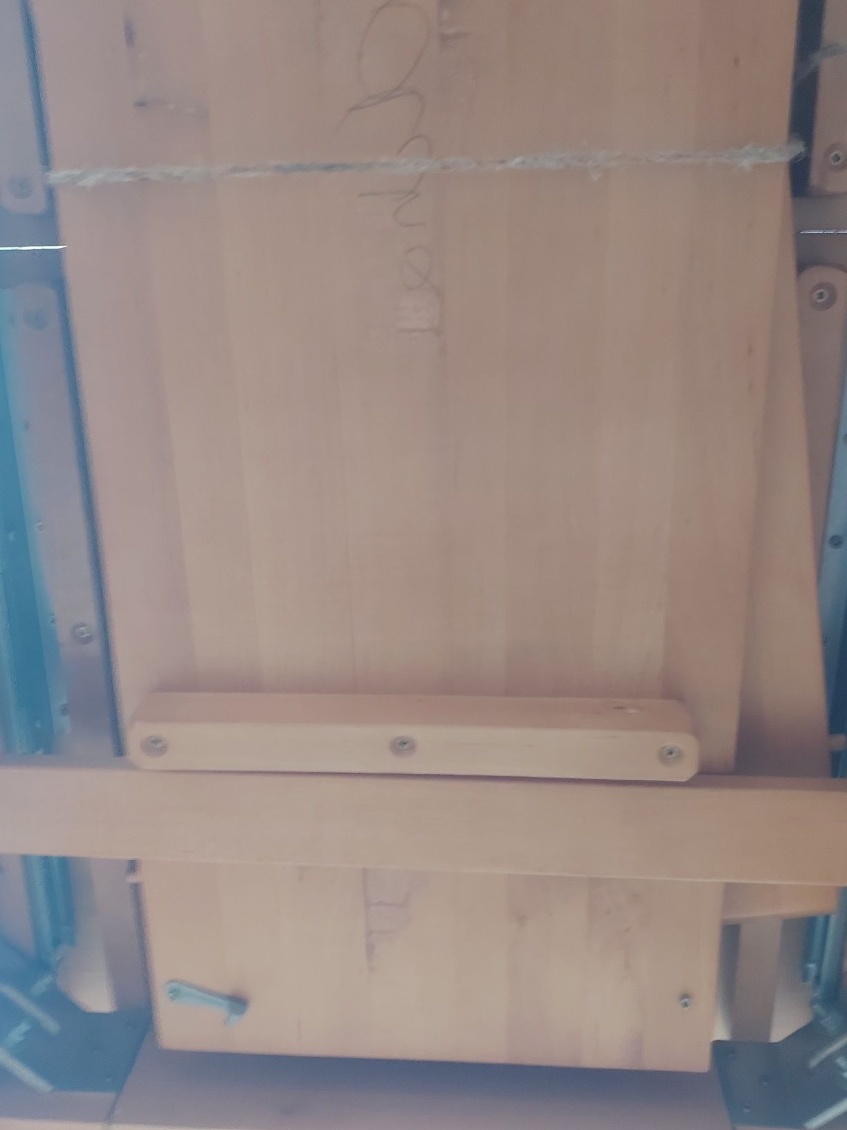 Stół olcha 210x90 i 6 krzeseł
