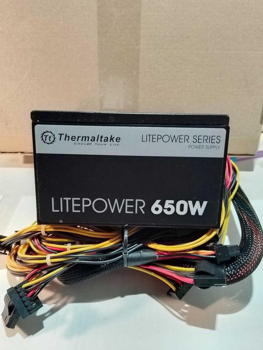 Блок питания для ПК Thermaltake ATX 650W Litepower PS-LTP-0650NPCNEU-2