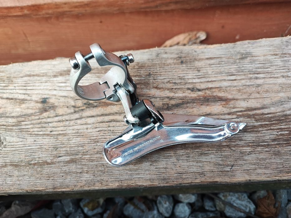 Przednia przerzutka rowerowa Shimano Deore XT M735 34.9 Retro MTB